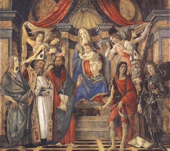 St Barnabas Altarpiece, Sandro Botticelli